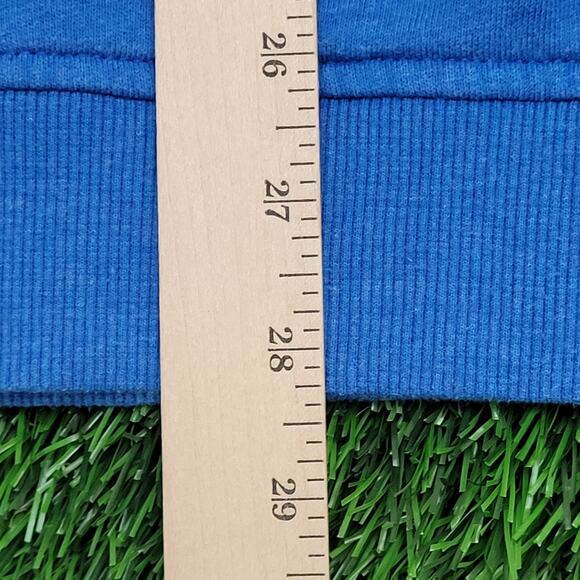 Vineyard-Vines Sweater Large 24x28 Baggy Crop Blue - Picture 13 of 14